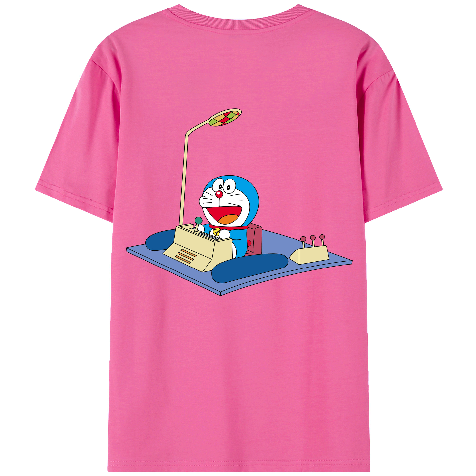 （画像用） ドラえもん Doraemon レディース半袖Tシャツ(バックプリント)